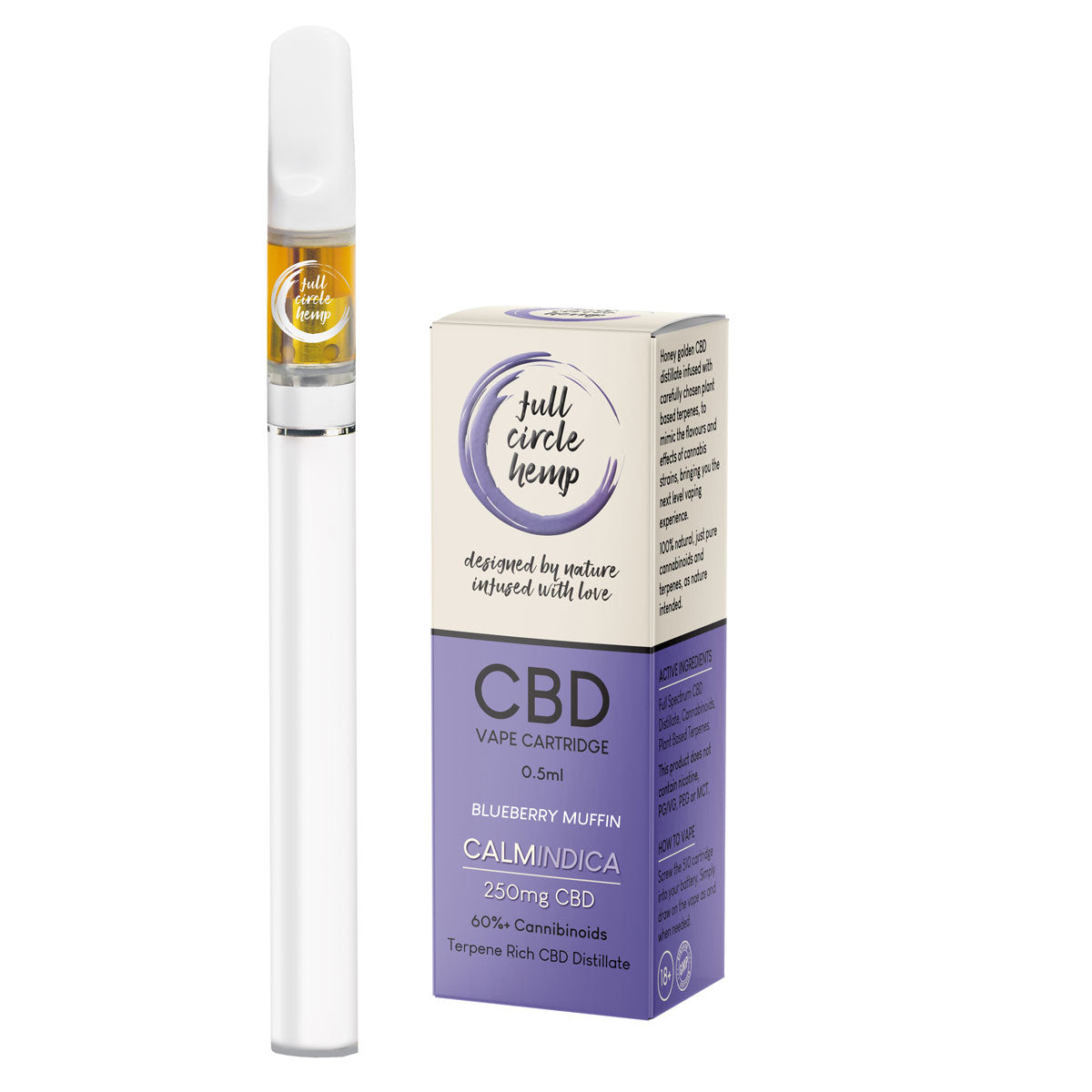 CBD Vape Pen Kit | Blueberry Muffin - Full Circle Hemp