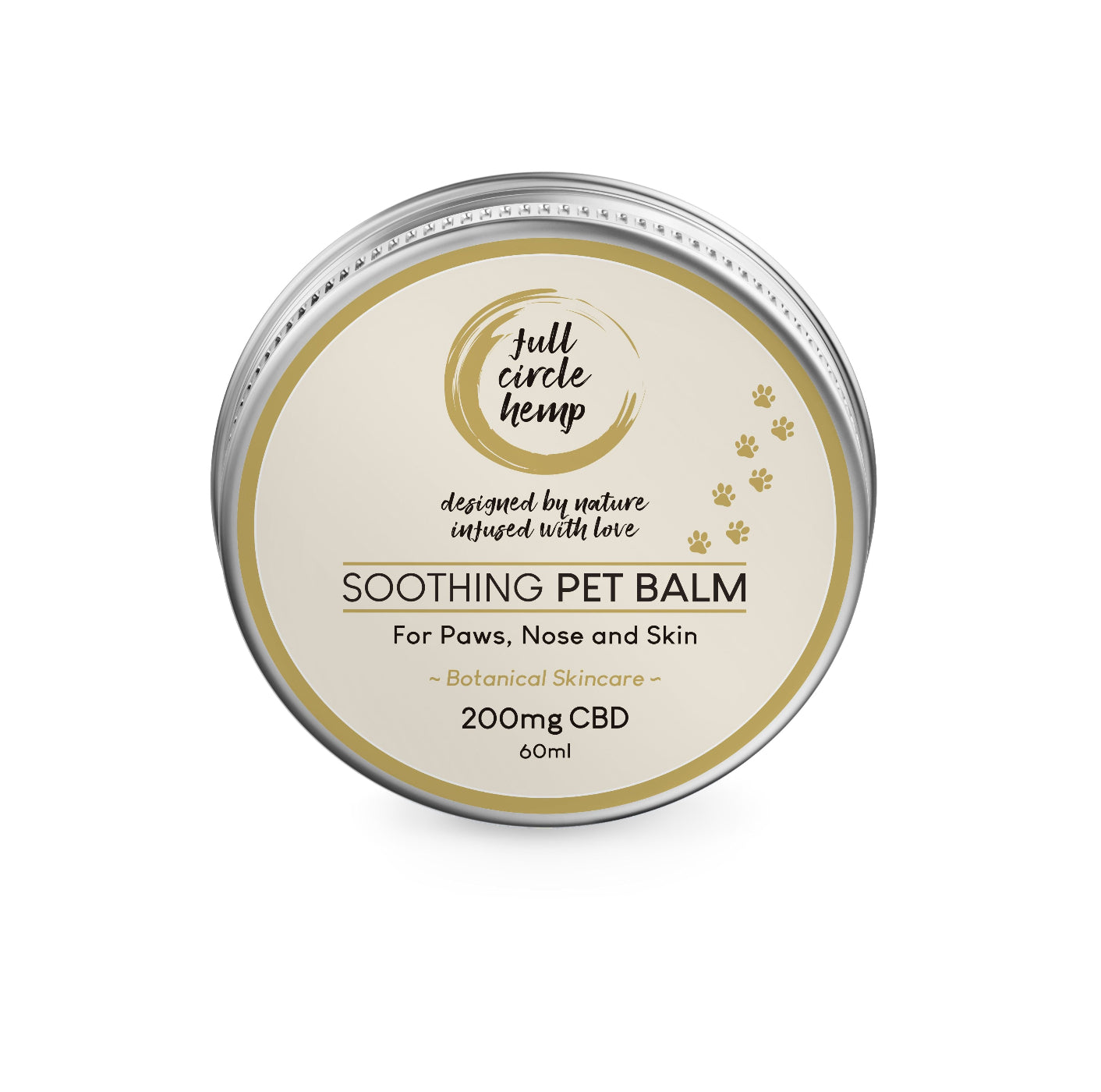 CBD Pet balm for paws and nose skincare