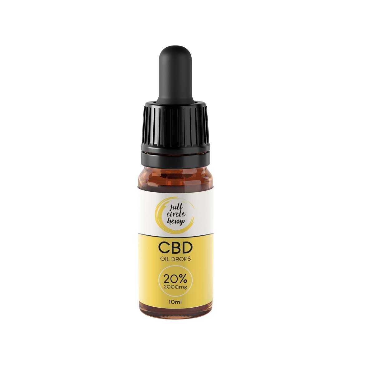 CBD Oil Broad Spectrum 20% 2000mg 10ml from Full Circle Hemp Ireland