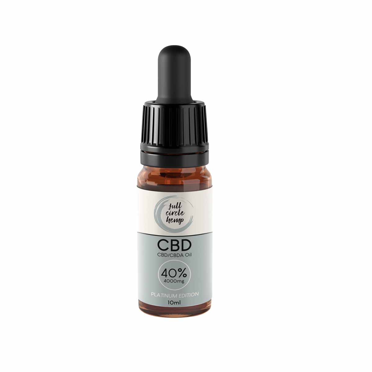 CBD Oil 40% 4000mg 10ml Platinum Edition Full Spectrum from Full Circle Hemp Ireland